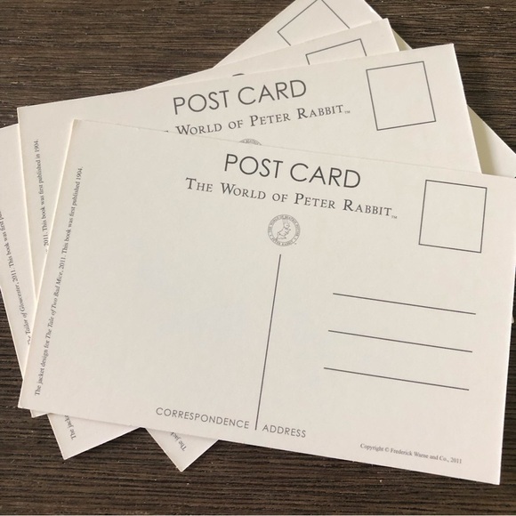The World of Peter Rabbit Postcards: Book Covers  (Set of 5) - Picture 7 of 7